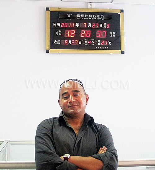 2011年7月25日，外國友人參觀考察我公司！明經(jīng)理等接待并陪同參觀！(圖3)